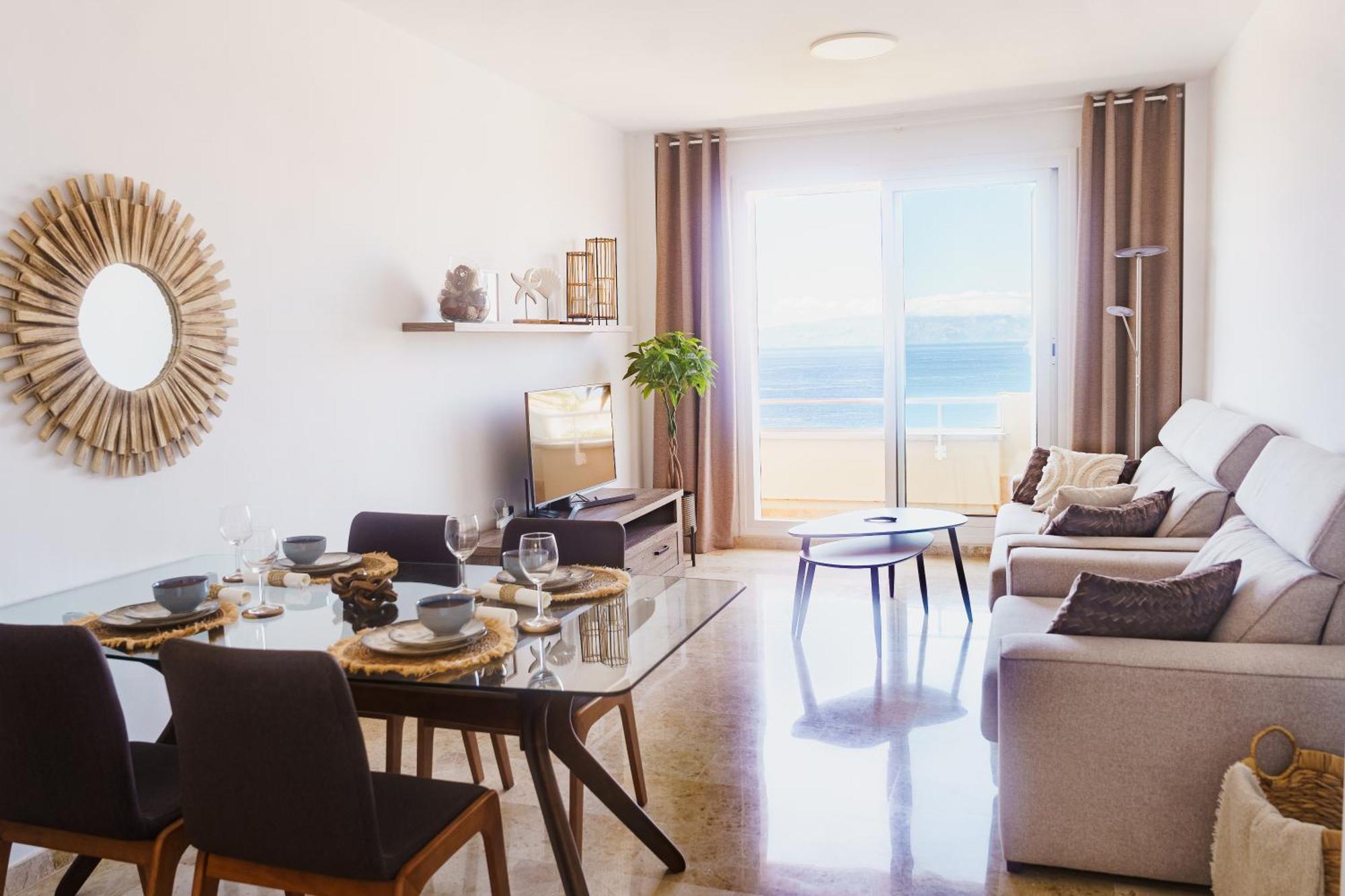 Luna - Ac, 2 Pools, Panoramic Ocean, Private Garage, Fibre Net Пуерто-де-Сантьяго Екстер'єр фото