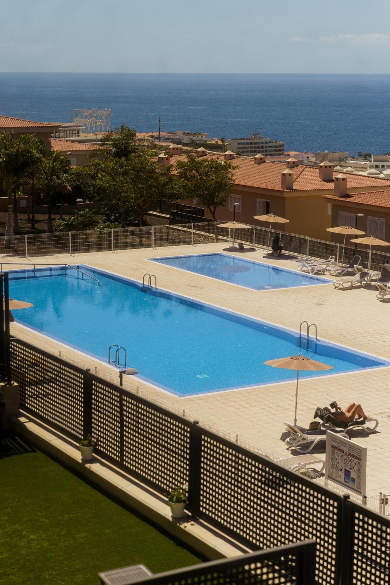 Luna - Ac, 2 Pools, Panoramic Ocean, Private Garage, Fibre Net Пуерто-де-Сантьяго Екстер'єр фото