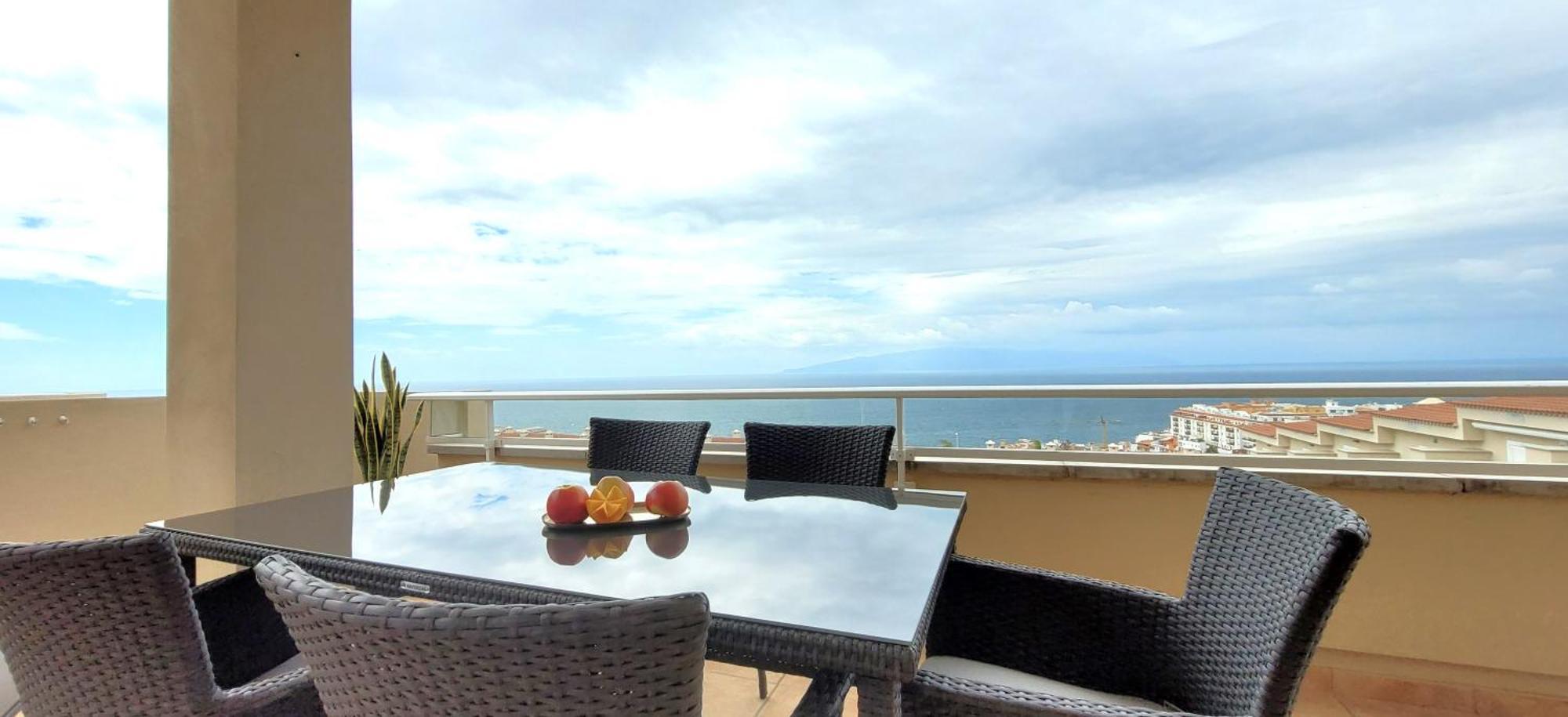 Luna - Ac, 2 Pools, Panoramic Ocean, Private Garage, Fibre Net Пуерто-де-Сантьяго Екстер'єр фото